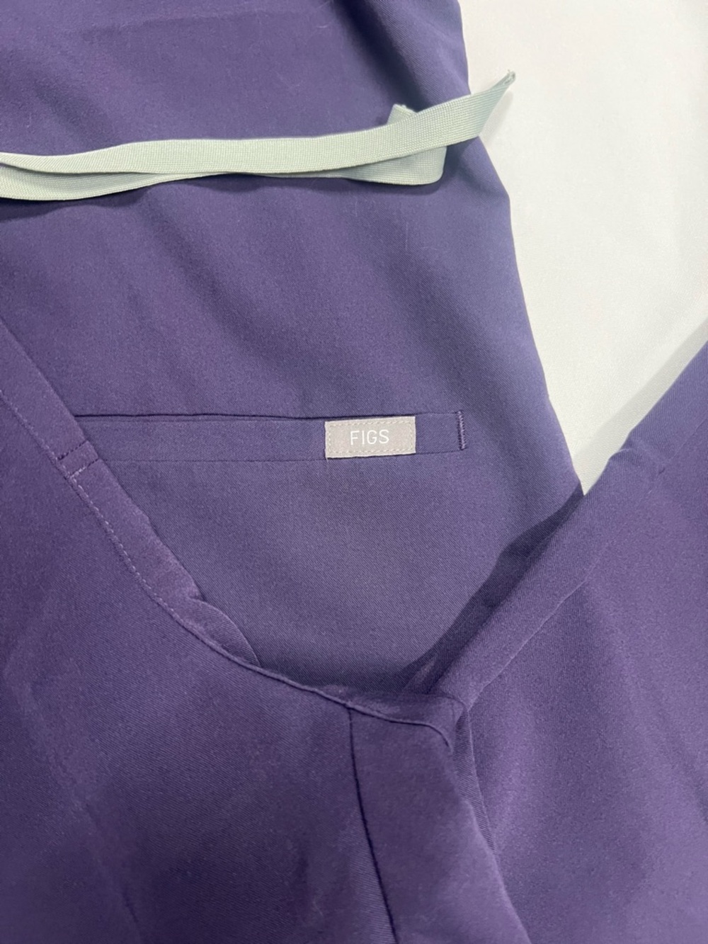 FIGS scrubs in purple shadow - Picture 3 of 7